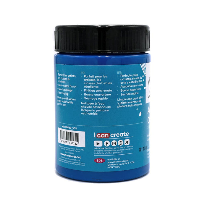 Acrylic Colour Paint Signature 300ml - Deep Cyan
