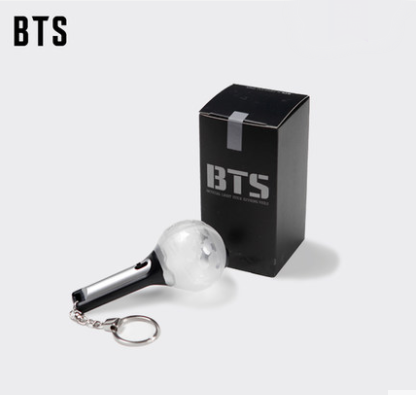 BTS OFFICIAL KEYRING LIGHT STICK - Kpop FTW