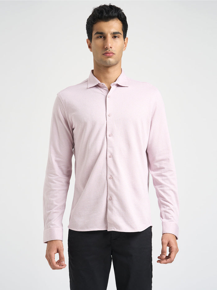 Cotton Dobby Knit Shirt