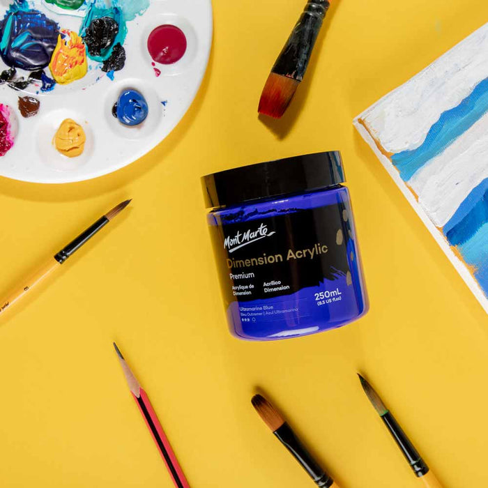 Dimension Acrylic Premium 250ml - Ultramarine Blue
