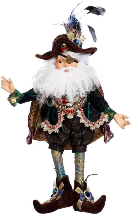 Elf NorthPole Spooky Treats Pirate Medium 17"