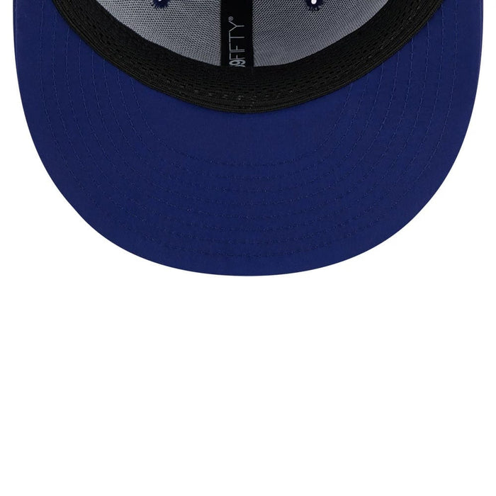 Pictured is this MLB Batting Practice 2026 LA Dodgers 59FIFTY Fitted cap in dark blue. 7