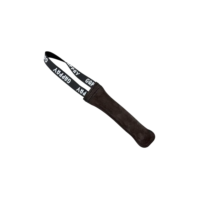 Leather tug 3x25 cm with handle