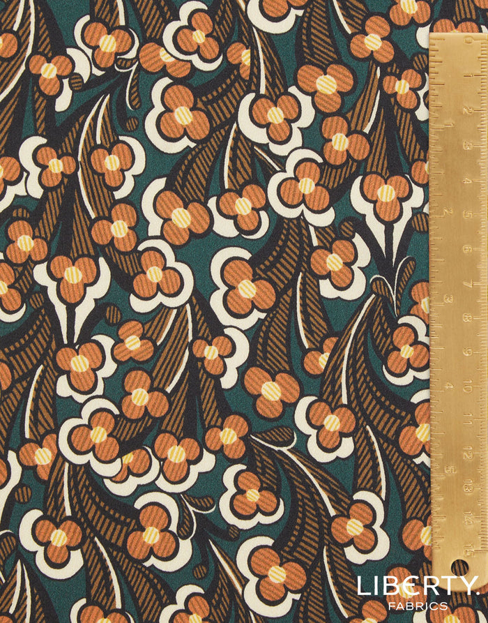 Liberty Fabrics Belgravia Silk Satin Fabric, Laith C