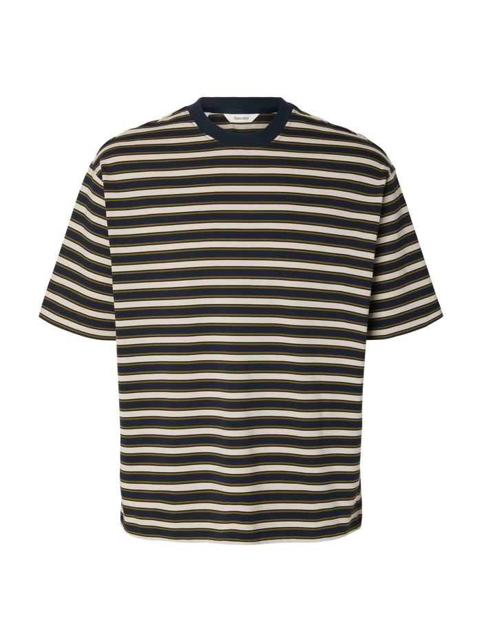 Relaxed Fit Striped T-Shirt