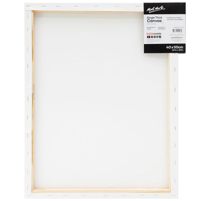 Single Thick Canvas Discovery 40 x 50cm (15.7in x 19.7in)