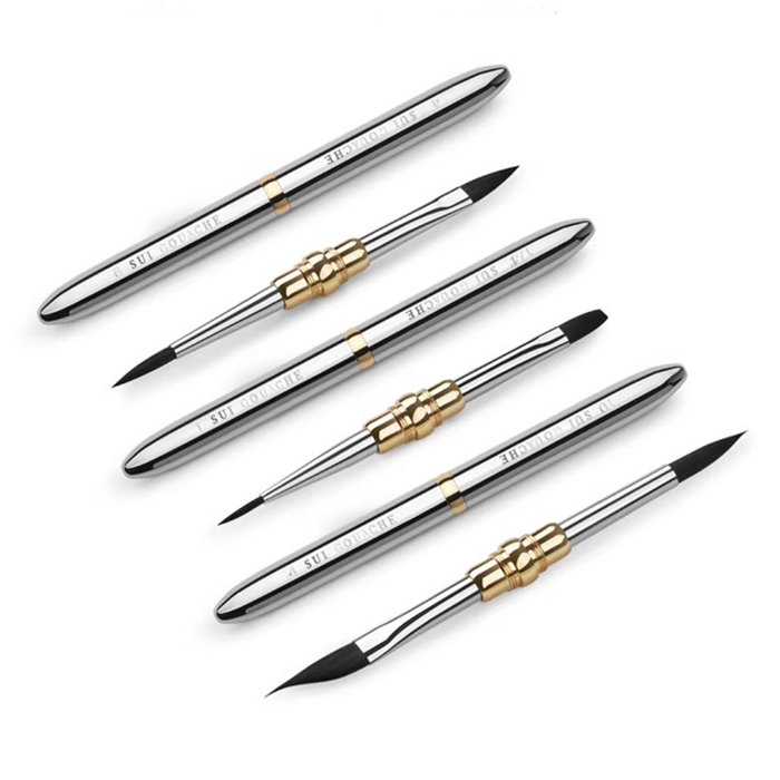 Sui Gouache Professional Artist All-In-One 6 Piece Brush Set