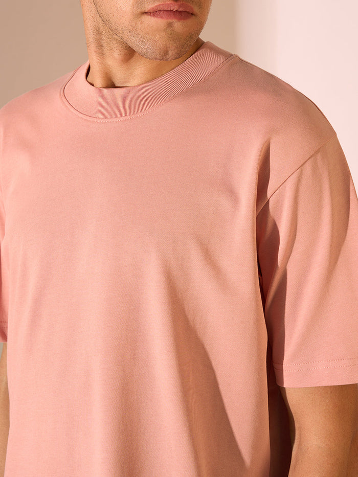 Tan Organic Cotton T-shirt
