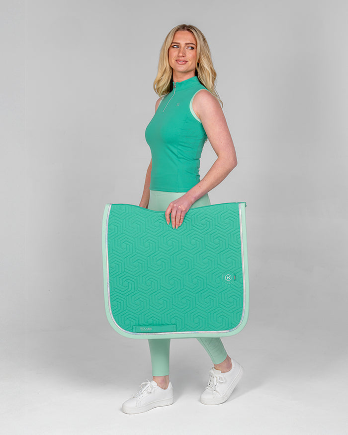 Tide Sleeveless Training Top - Sea Turquoise