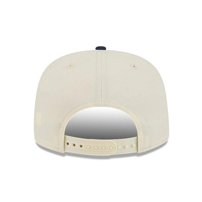 Pictured is this NBA Hardwood Classic All Star Game Golden State Warriors 9FIFTY A-Frame Snapback cap in white. 7