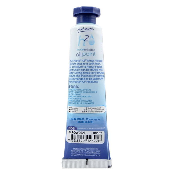 Water Mixable Oil Paint 37ml - Yellow Green