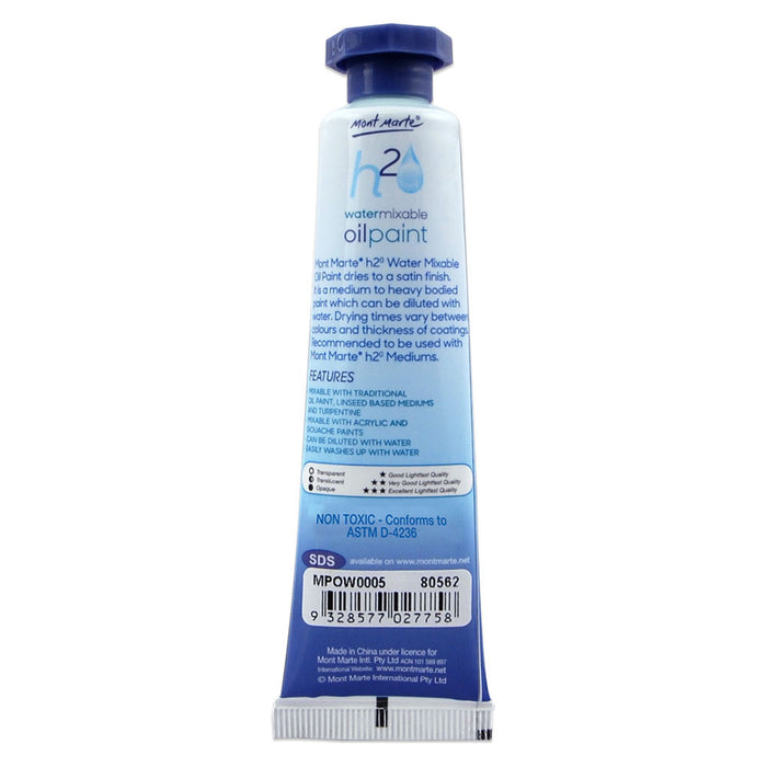 Water Mixable Oil Paint 37ml - Yellow Mid