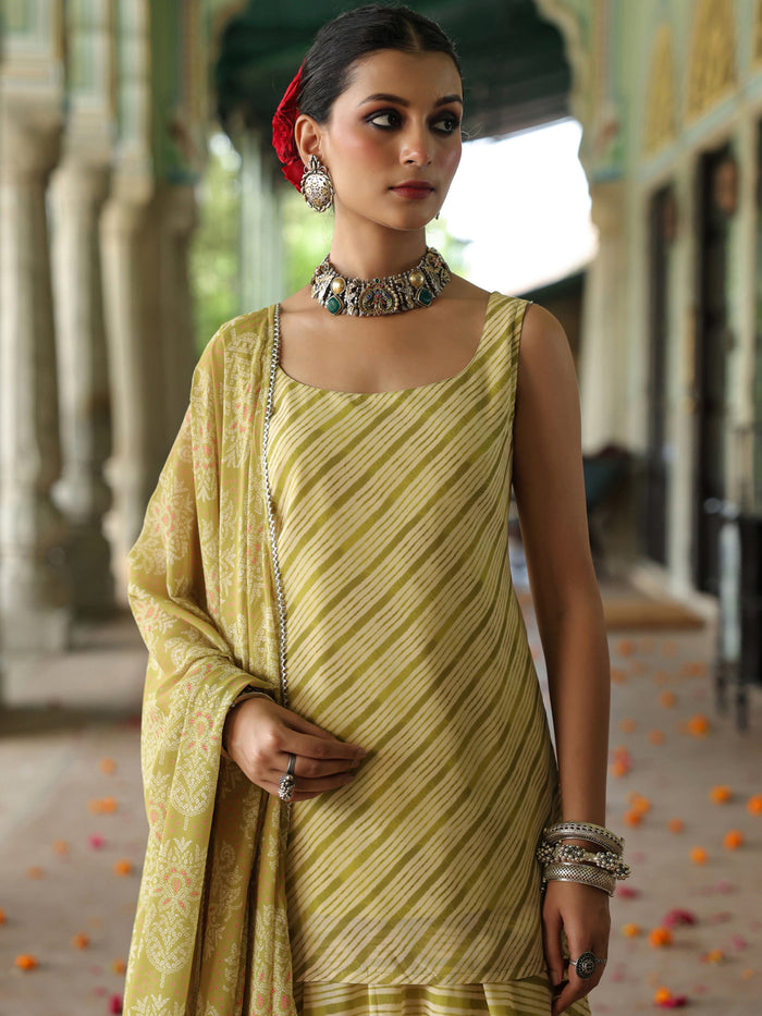 Women's Leheriya Skirt Set