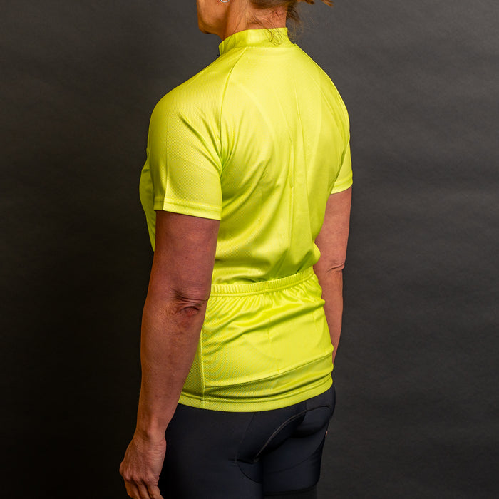Women's Ride Fit Jersey - Lime Fizz
