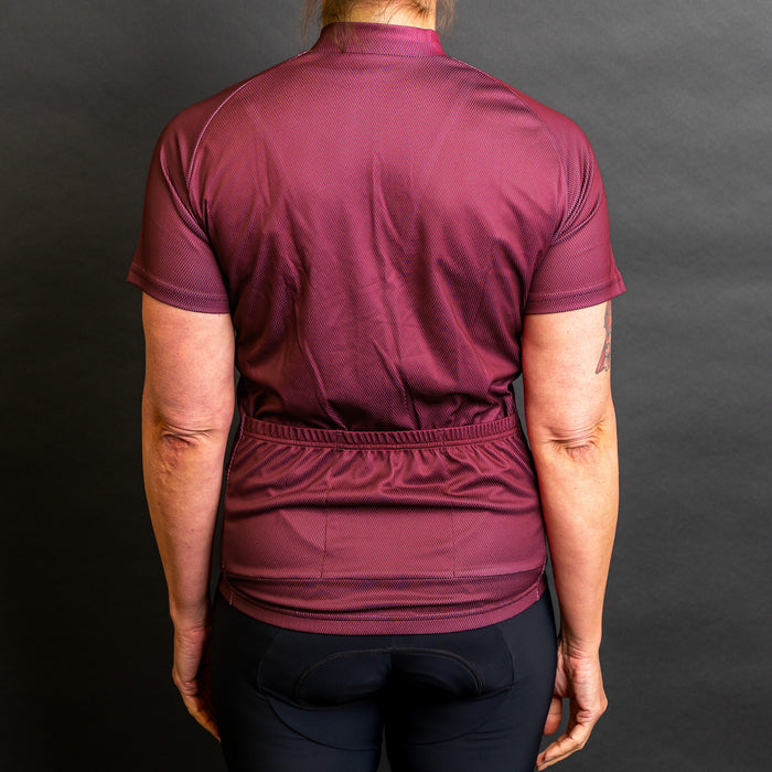 Women's Ride Fit Jersey - Plum