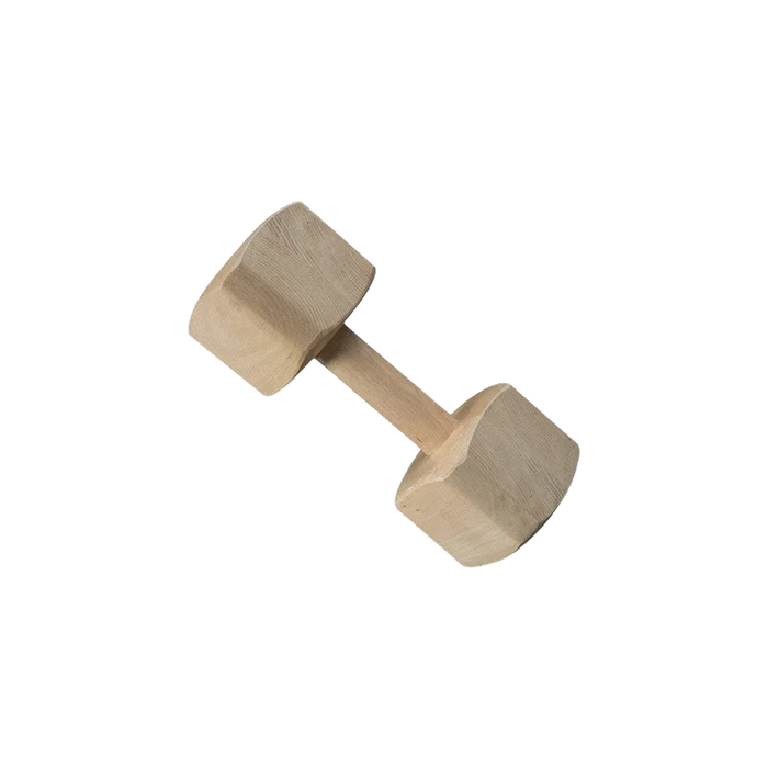 Wooden dumbbell 2 kg, IPG 3