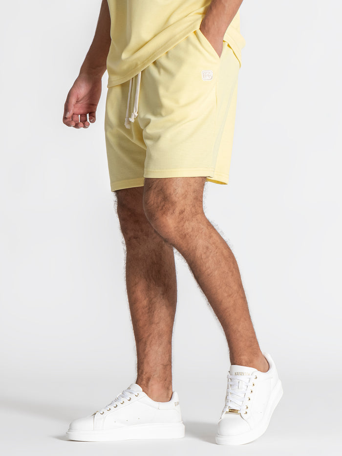 t-shirts / Yellow Grid Set