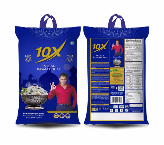 10X Basmati Rice 5kg