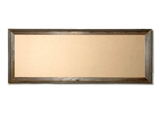 16x46 Sustainable Reclaimed Wood Frame