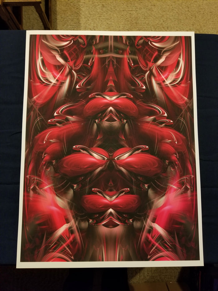 18"x24" Alien Love Artist Proof Print