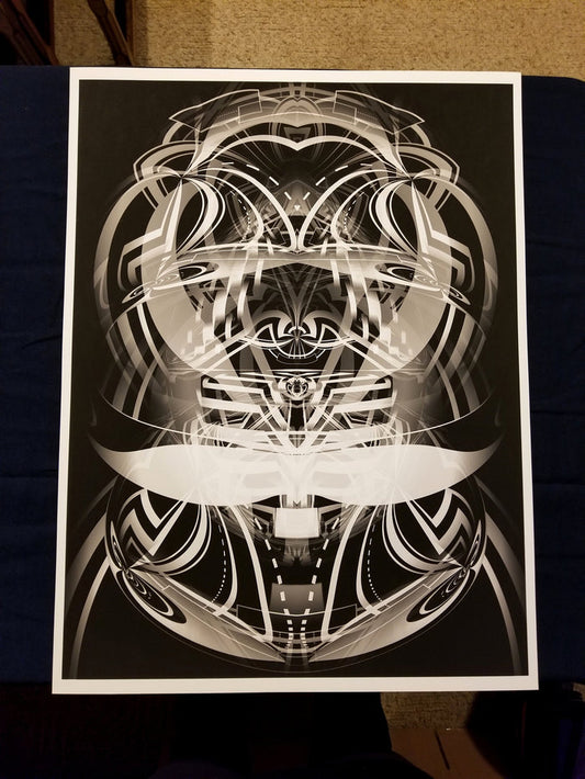 18"x24" Microdropic Artist Proof Print