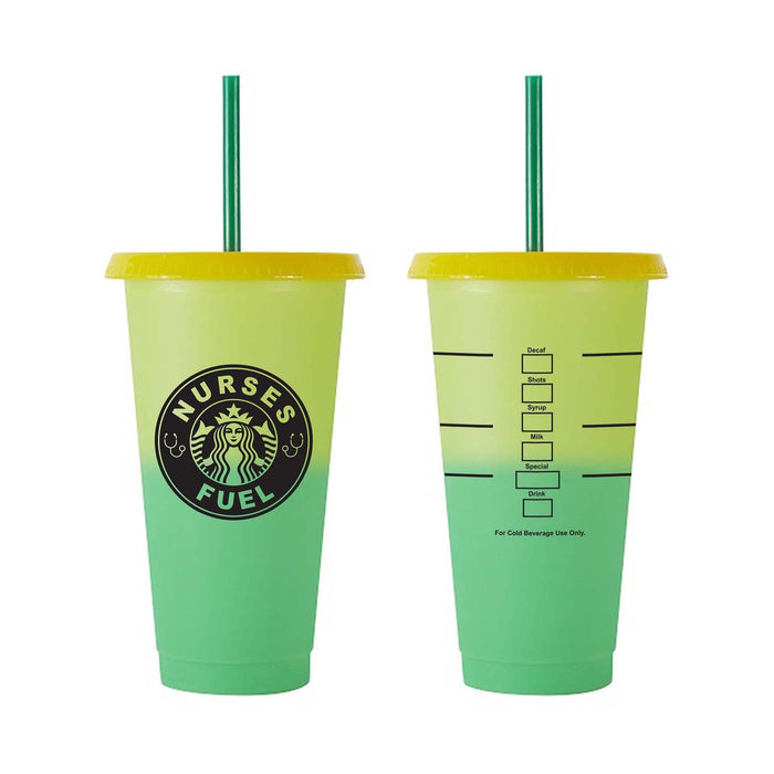24 oz Chameleon Nurse Tumbler
