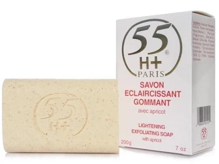 55H+ Soap Gommant Lightening Exfoliating 7 oz / 200 g 55H+