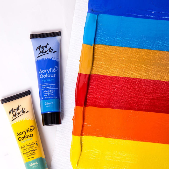 Acrylic Colour Paint Set Signature 36pc x 36ml