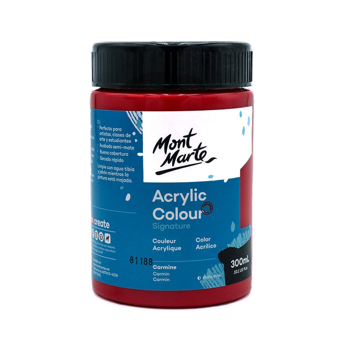 Acrylic Colour Paint Signature 300ml - Carmine