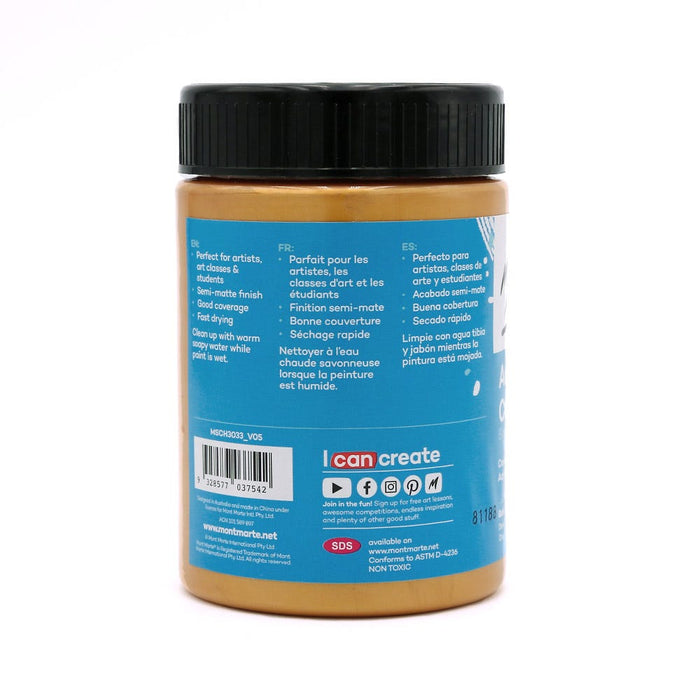 Acrylic Colour Paint Signature 300ml - Gold