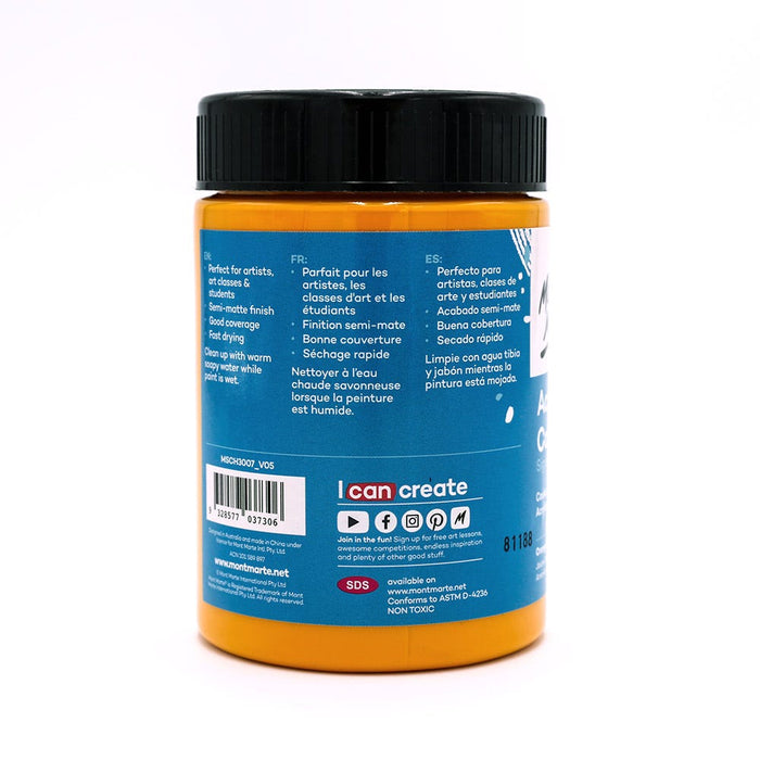 Acrylic Colour Paint Signature 300ml - Orange Yellow