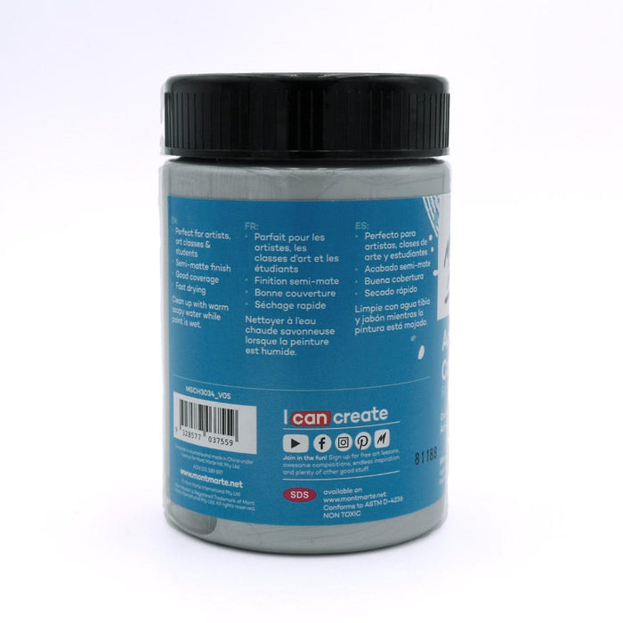 Acrylic Colour Paint Signature 300ml - Silver