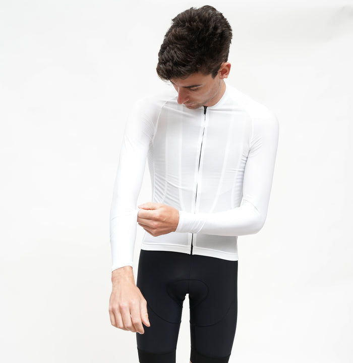 Aero Long Sleeve Jersey - White