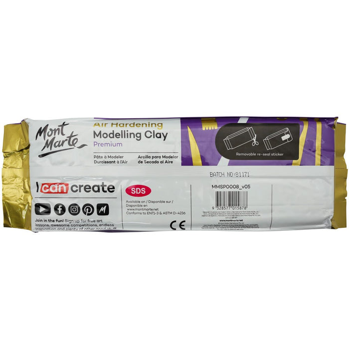 Air Hardening Modelling Clay Premium 2kg - Terracotta