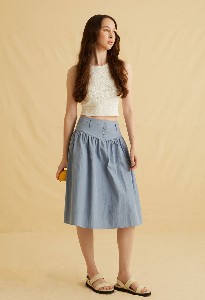 Amore Bianca Midi Skirt