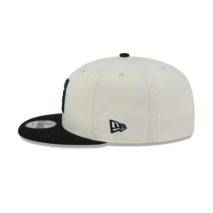 Pictured is this MLB Localized Arizona Diamondbacks 9FIFTY Snapback cap in white. 6