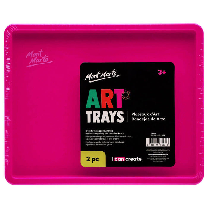 Art Trays 2pc