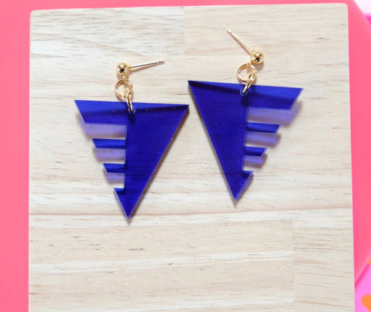 Babs Blue Earrings
