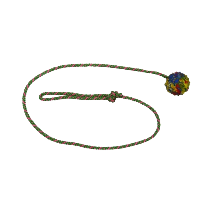 Ball, 7 cm, with 100 cm string