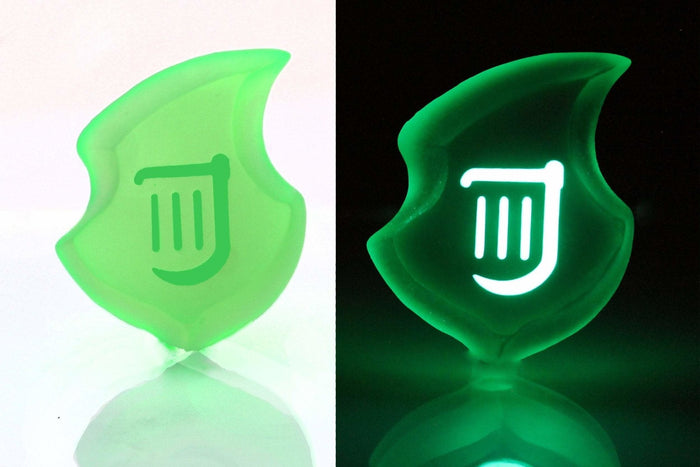 Clear Bard FFXIV Glow in the Dark Soul Crystal/BRD Job Stone Final Fantasy XIV FF14 - LootCaveCo