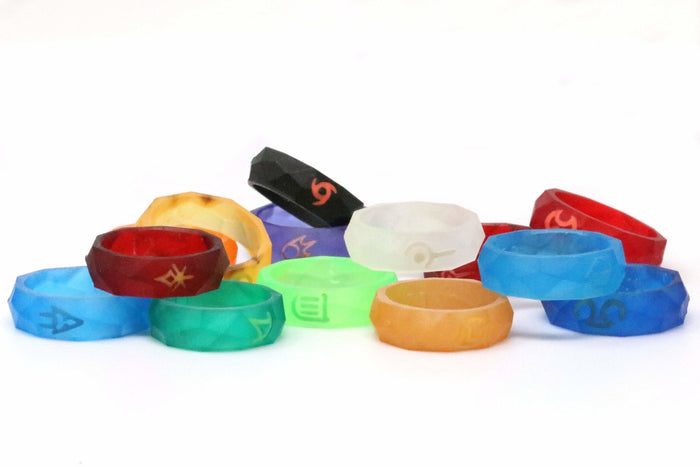 Bard FFXIV Ring Glow in the Dark Soul Crystal/BRD Job Stone Final Fantasy XIV FF14 - LootCaveCo