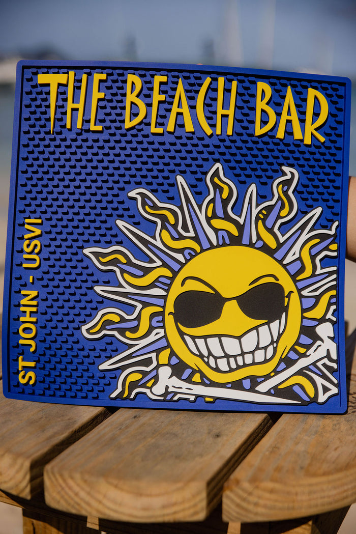 Beach Bar Bar Mat Set