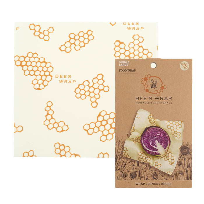 Bee's Wrap - Single Large Wrap - Honeycomb Print