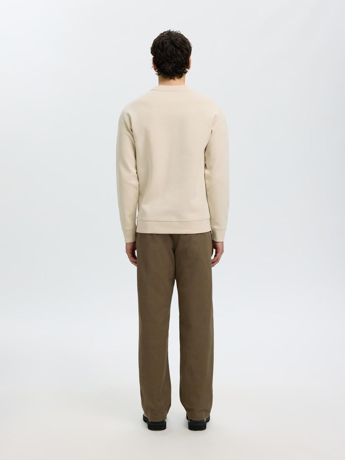 Beige Classic Sweatshirt