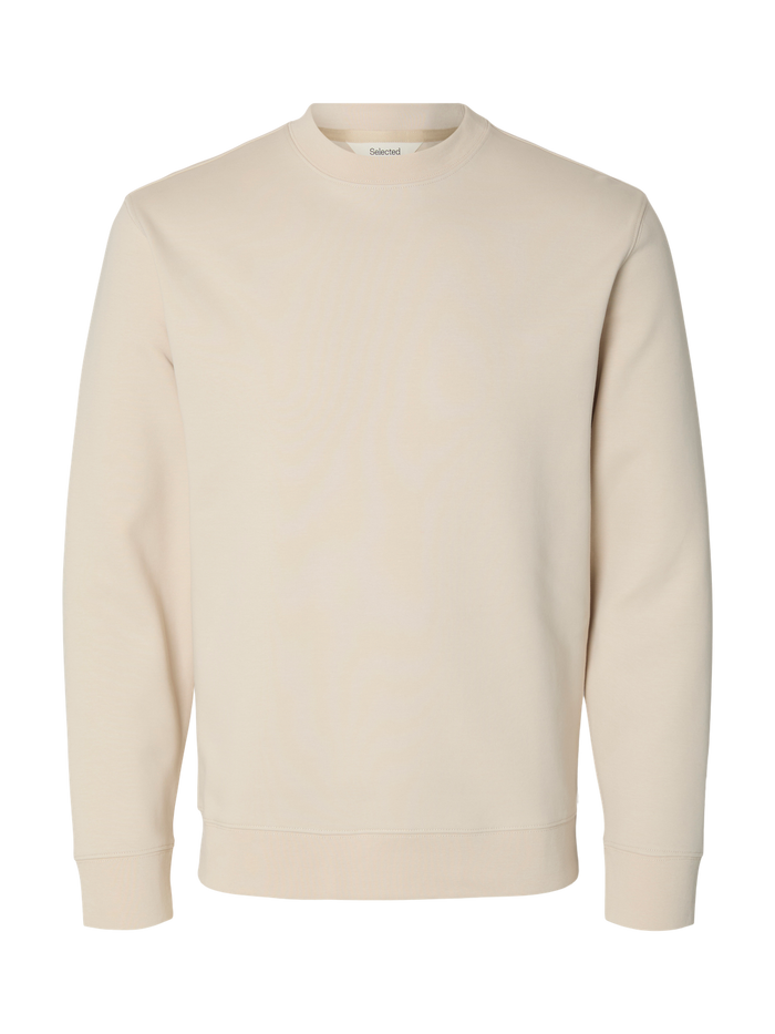 Beige Classic Sweatshirt