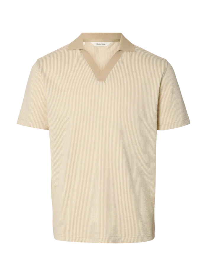 Beige Regular Fit Polo