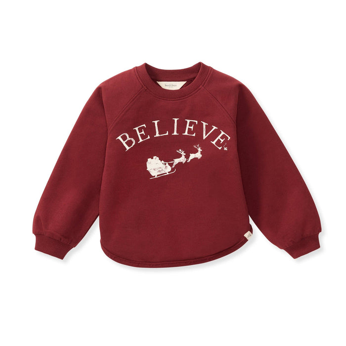 Believe Sweatshirt: 0-3M