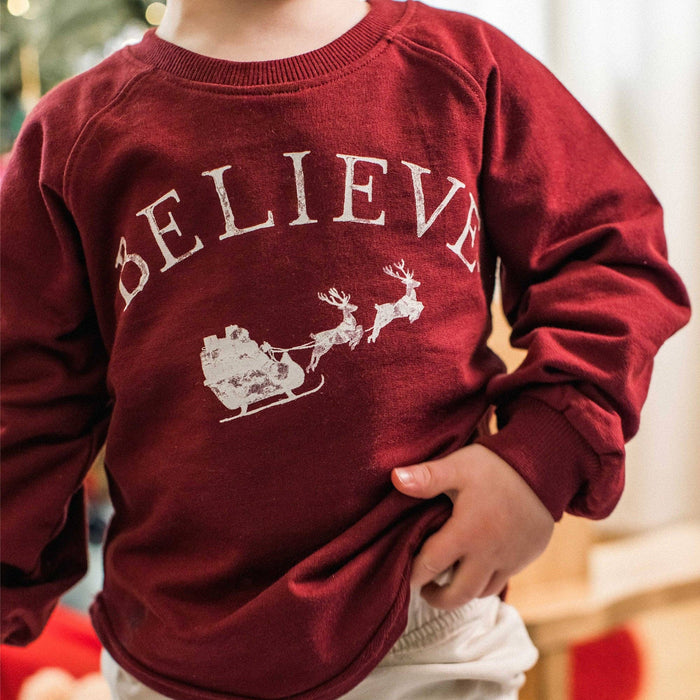 Believe Sweatshirt: 0-3M
