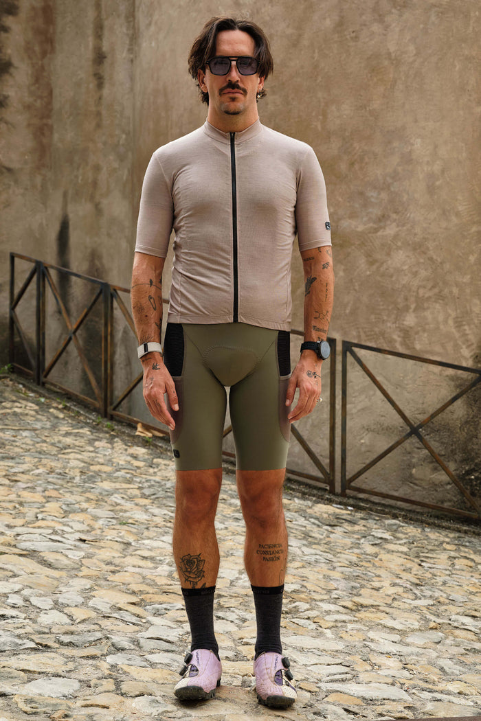 Beyond Gravel Wool Jersey by Giordana Cycling, , Made in Italy