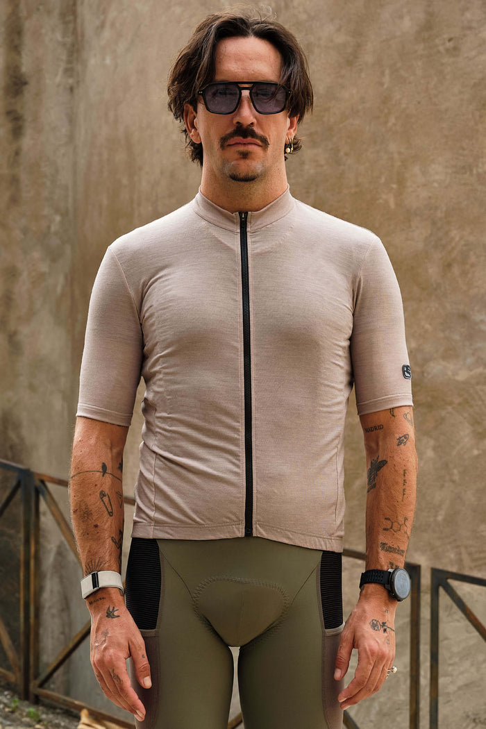 Beyond Gravel Wool Jersey by Giordana Cycling, , Made in Italy